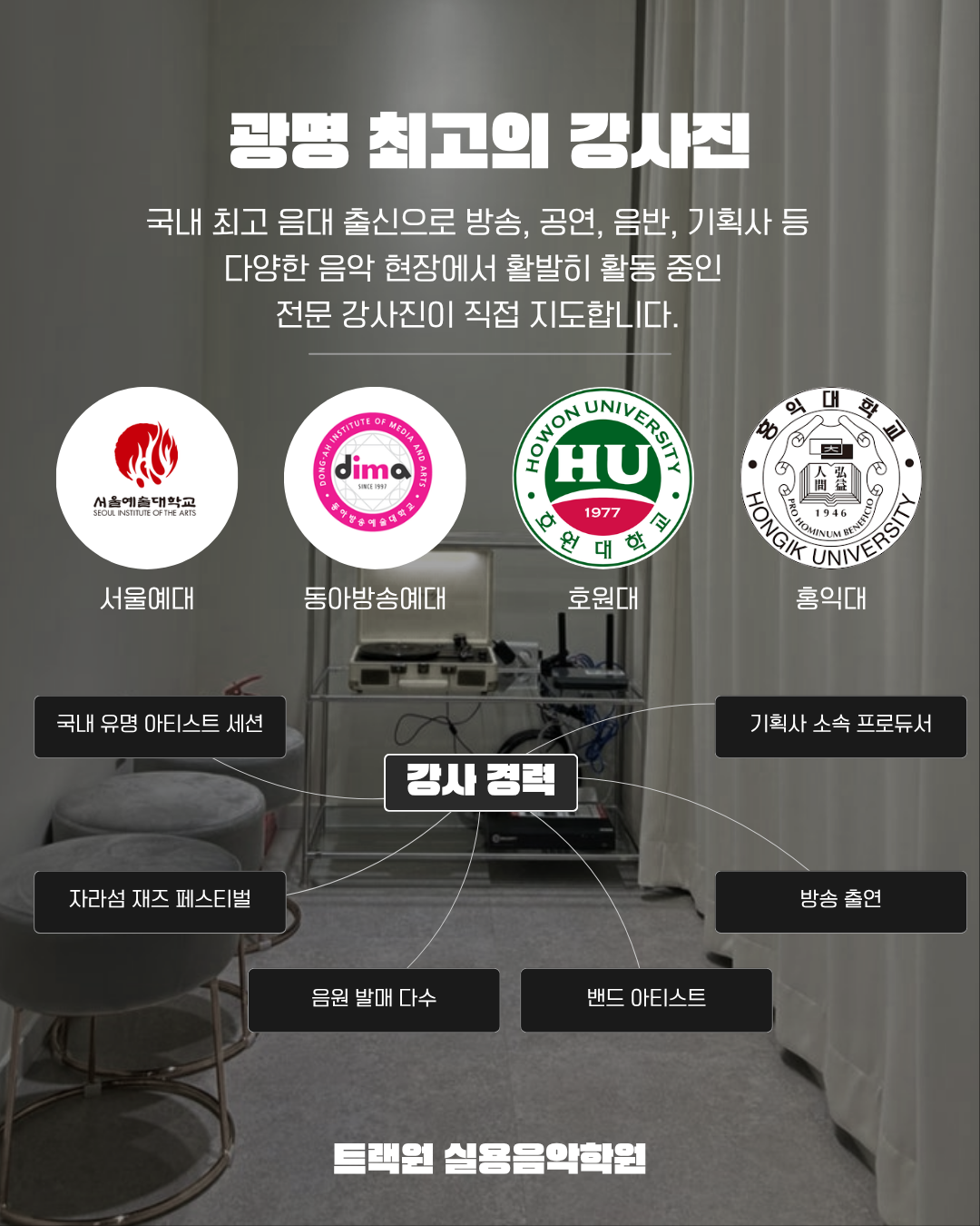 트랙원실용음악학원 사진 3