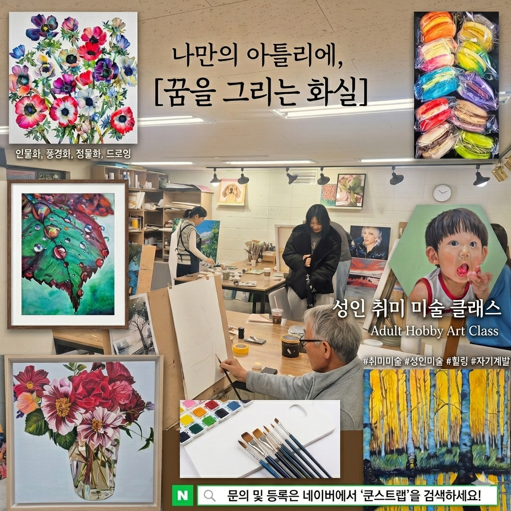 취미미술 화실 쿤스트랩 사진 3